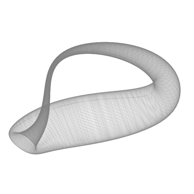 Klein bottle visualization